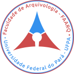 Logotipo da Faculdade de Arquivologia da Universidade Federal do Pará, 1080 pixels de altura, 1080 pixels de largura, fundo transparente e 300 pontos por polegada.